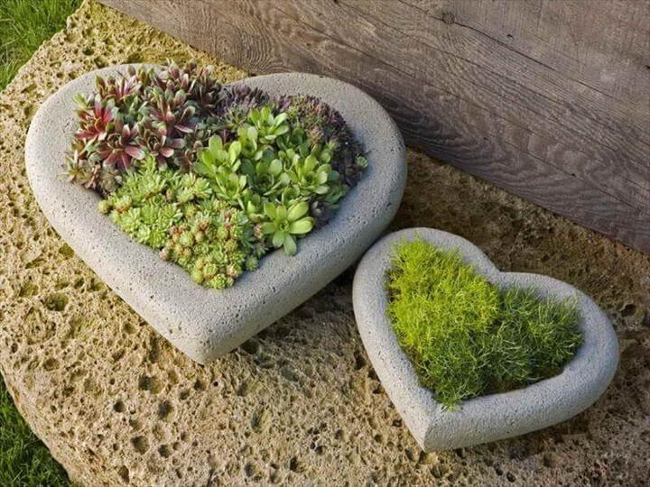 Stone Garden Ornament Ideas for Stunning Outdoor View : Charming Stone Garden Ornament Idea With Love 