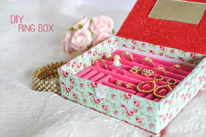 Top 17 Unique Handmade Jewelry Box Ideas - Diy Jewelry Box Design Ideas