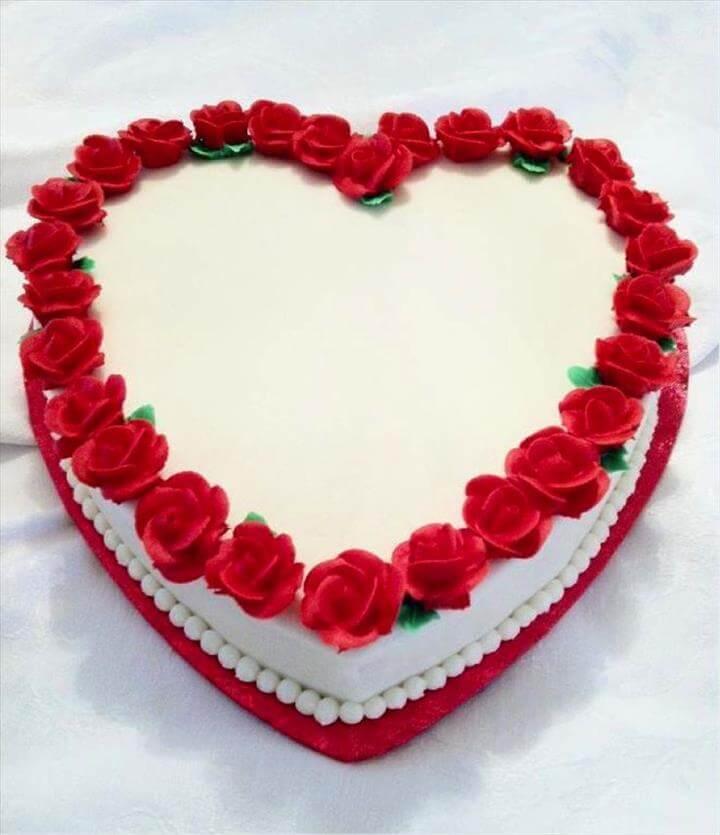 Sweet Heart Shaped Cake Design Ideas.