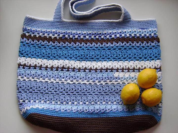 Free crochet tote bag patterns