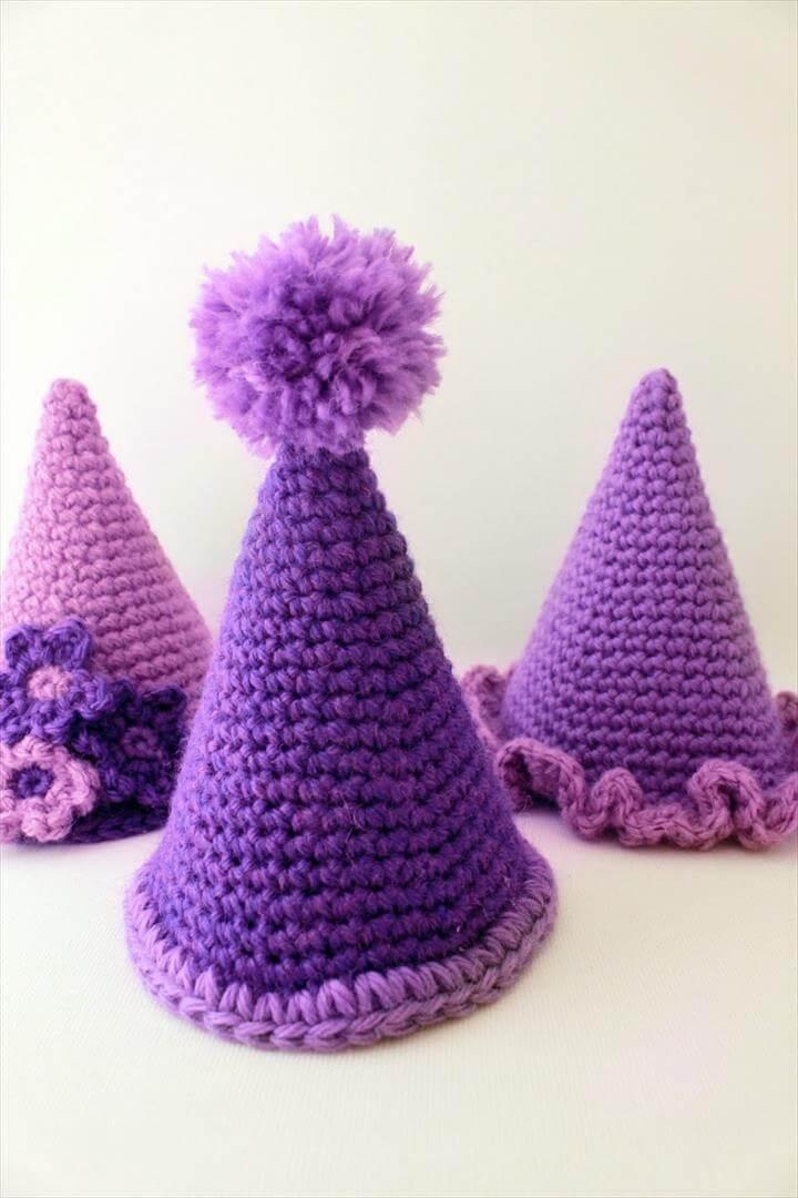 Party Hat Crochet Pattern