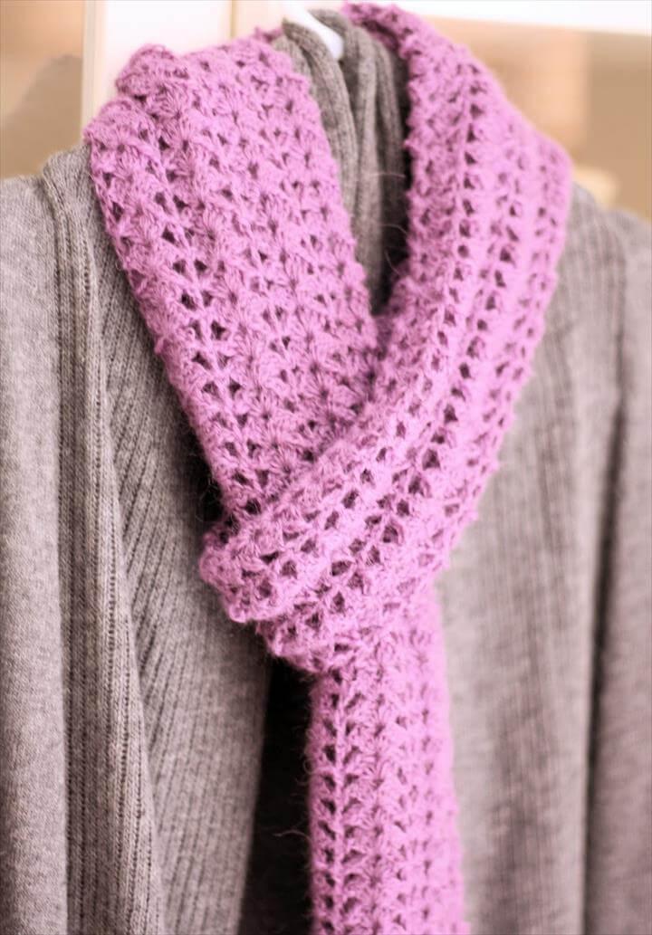 Crocheted Scarf {Free Pattern}