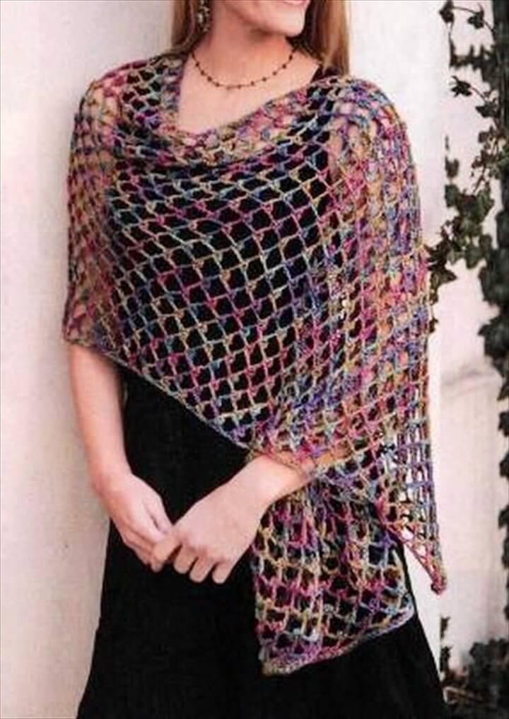 Free Crochet Shawl Patterns For Beginners