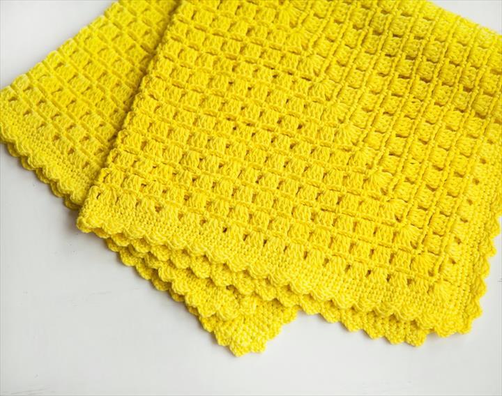 easy blanket crochet patterns for beginners