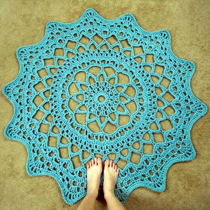 Pretty and Easy Crochet Doily for Beginners 