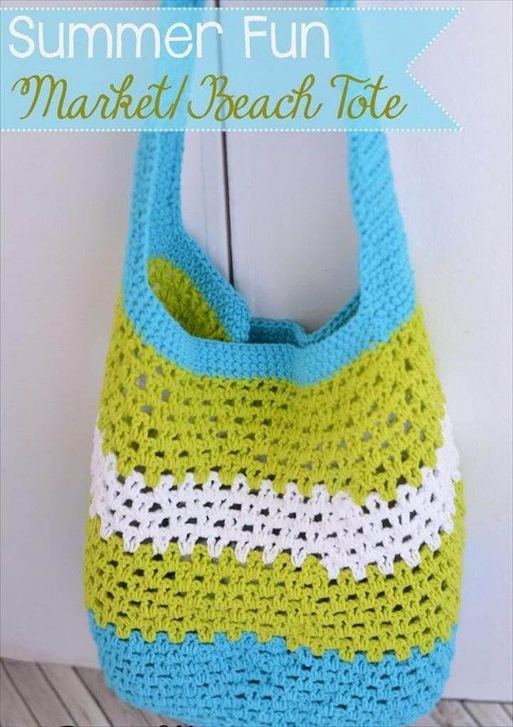 Summer Fun Market/Beach Tote