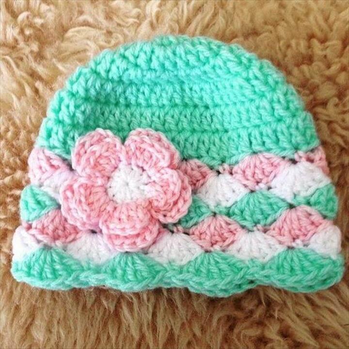 Easy Crochet Hats with Free Tutorials