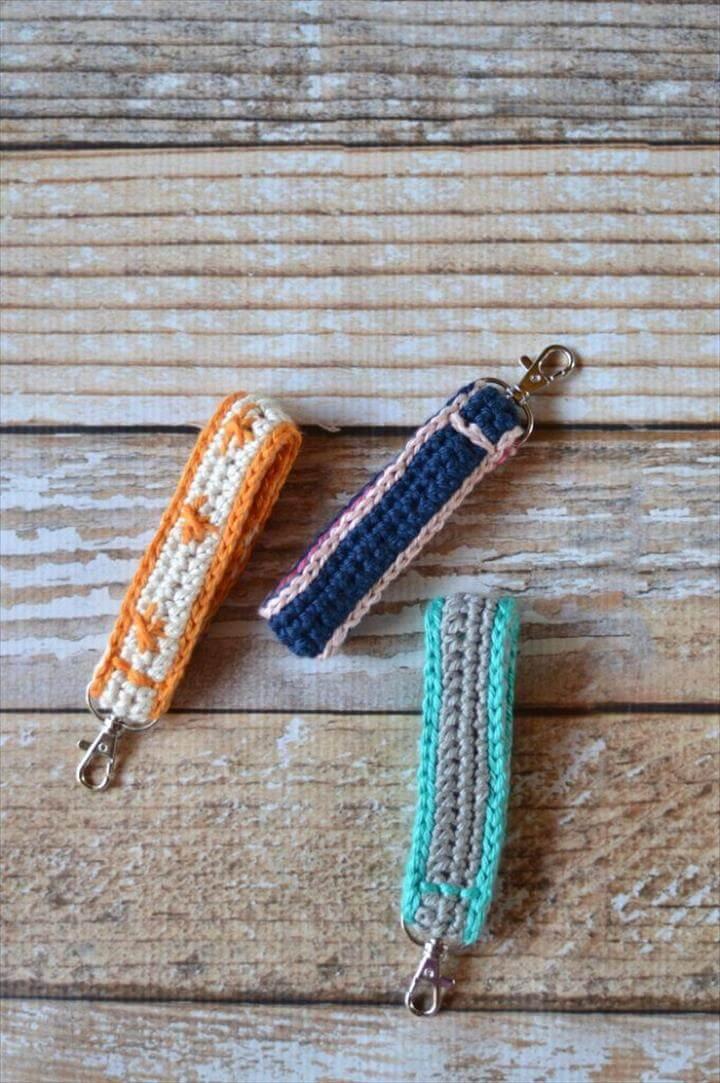 FREE Crochet Pattern: Crochet Key Fob