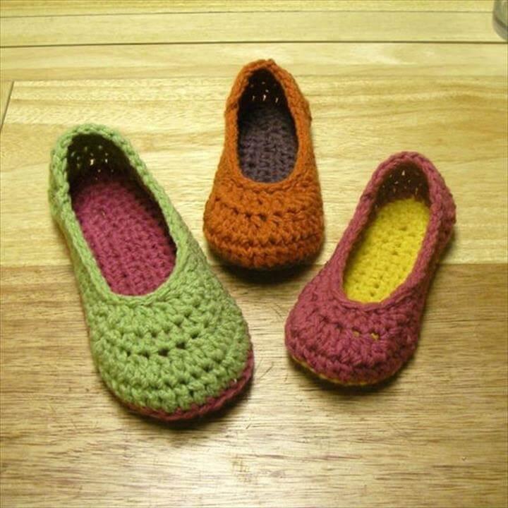 crochet shoe pattern