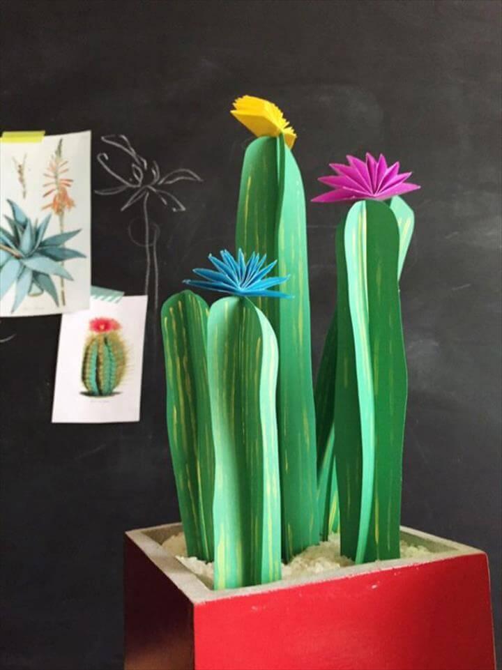 Cute Kid-Friendly Cactus Crafts