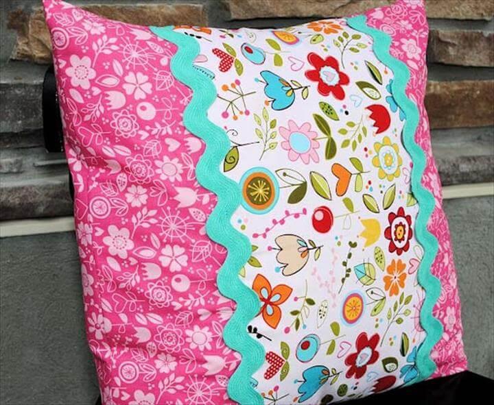 DIY Pillows and Fun Pillow Projects - DIY Envelope Pillow Tutorial - Creative, Decorative Cases