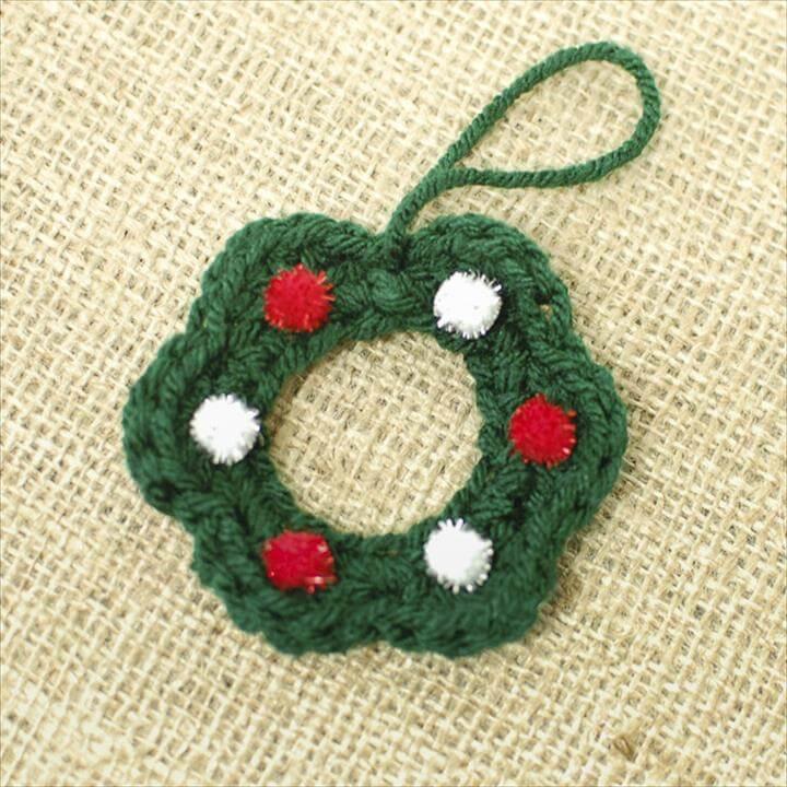 wreath crochet pattern