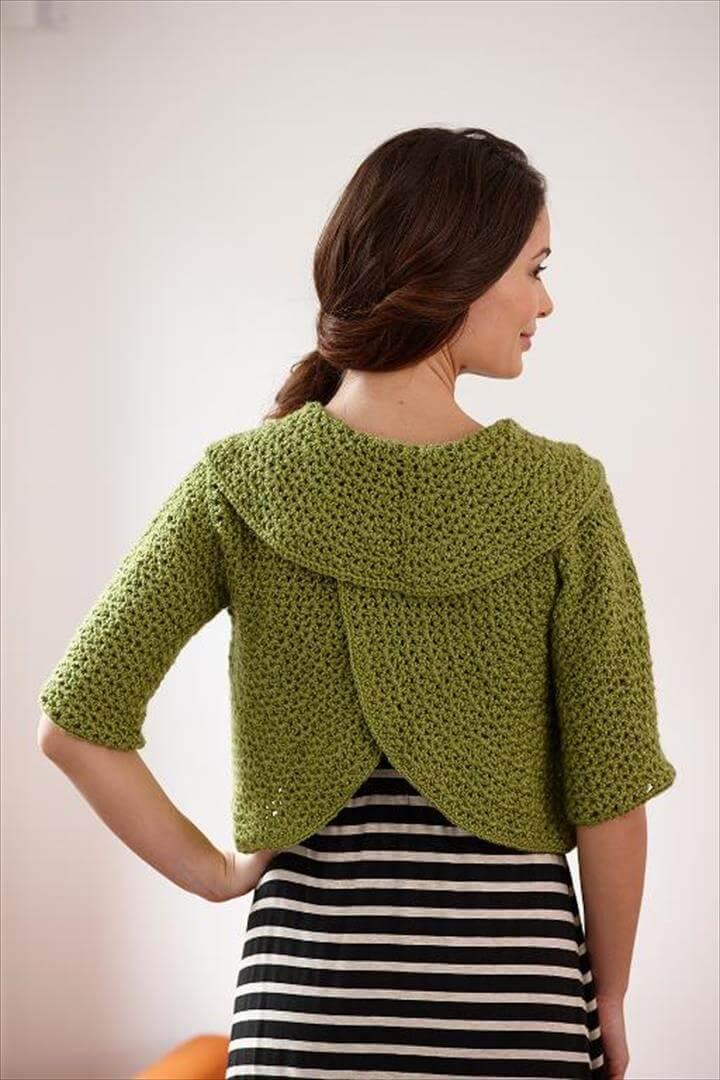Round-About Cardigan Crochet Kit