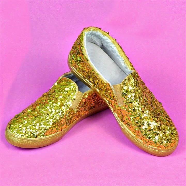 Sparkly Sequin Shoes