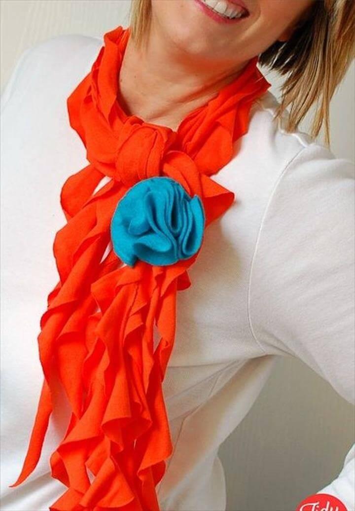 stunning no knit diy scarf ideas