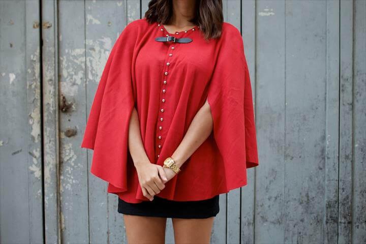 stylish studded cape