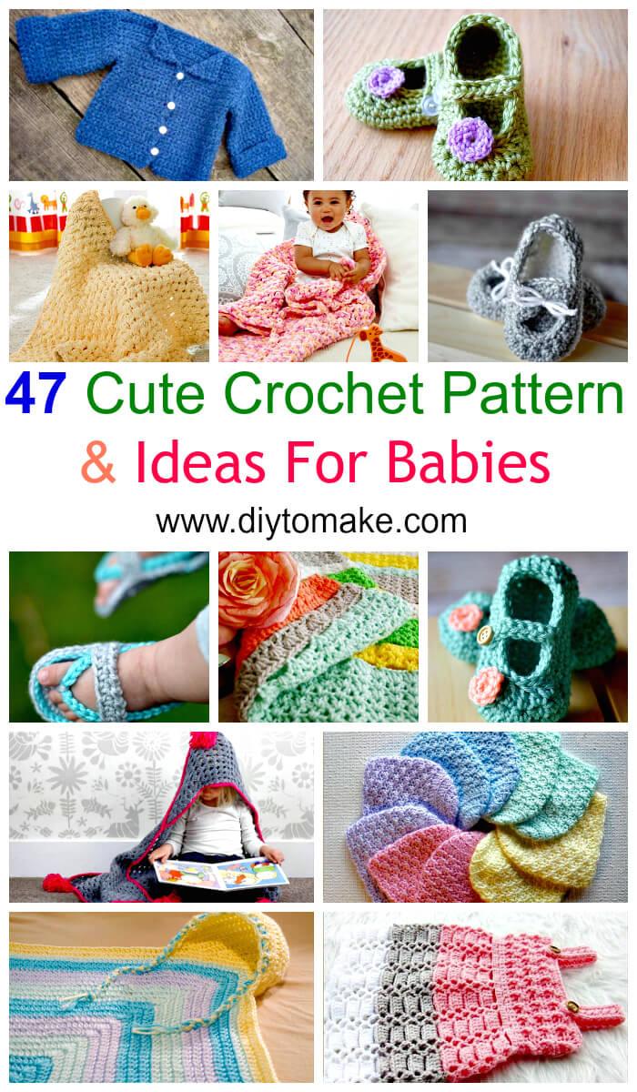 47 Cute Crochet Pattern & Ideas For Babies