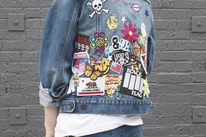 DIY: Patch Party Denim Jacket