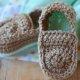 FREE Crochet Pattern: Crochet Baby Loafers |