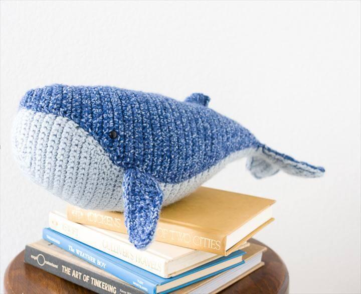 Baby Humpback Whale crochet pattern
