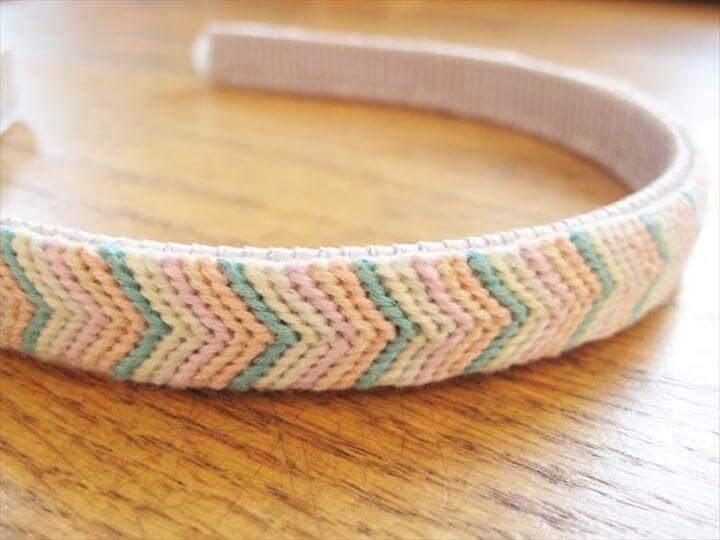 Knotted Chevron Headband