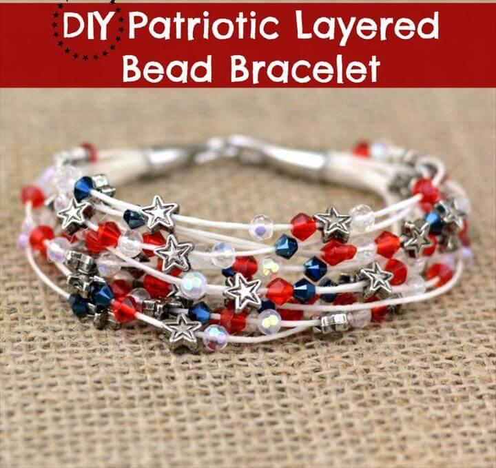 diy colorful bracelet