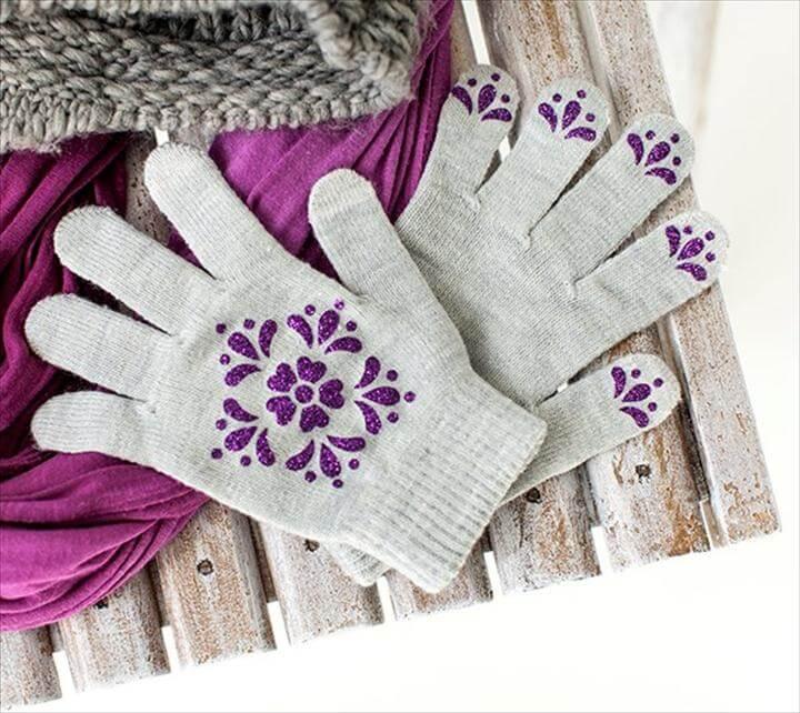 DIY NICE STYLISH GLOVES