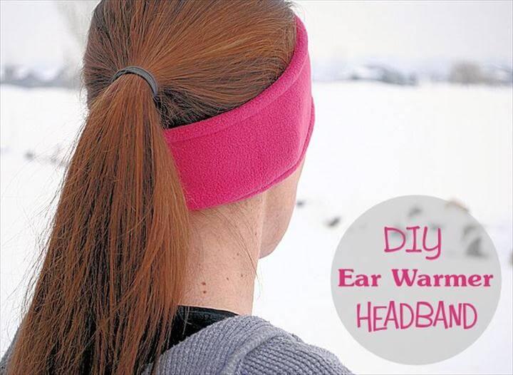 Ear warmer headband pattern