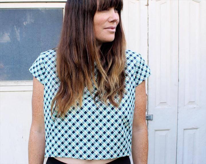 DIY Crop Top Design & Pattern - Cute, Fun & Easy Sewing Project!