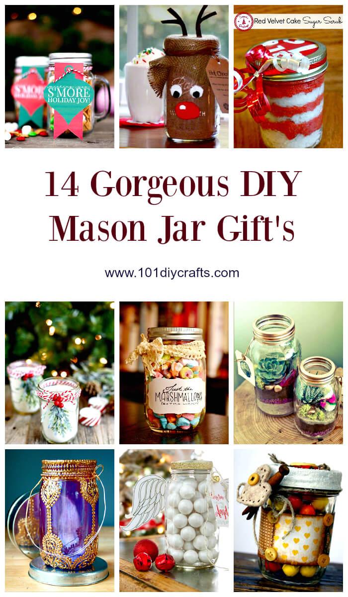14 Gorgeous DIY Mason Jar Gift's