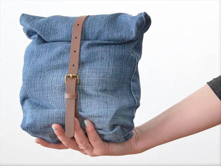  Upcycled Projects Using Old Jeans Upcycle Old Jeans Into A Bag