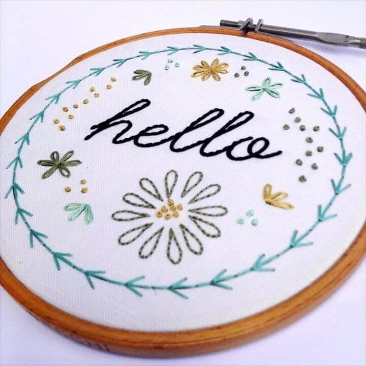 Basic Hand Embroidery
