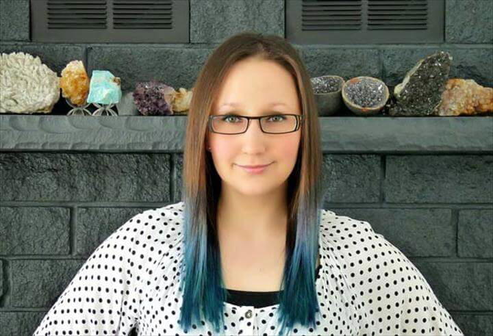 Blue Ombré Hair