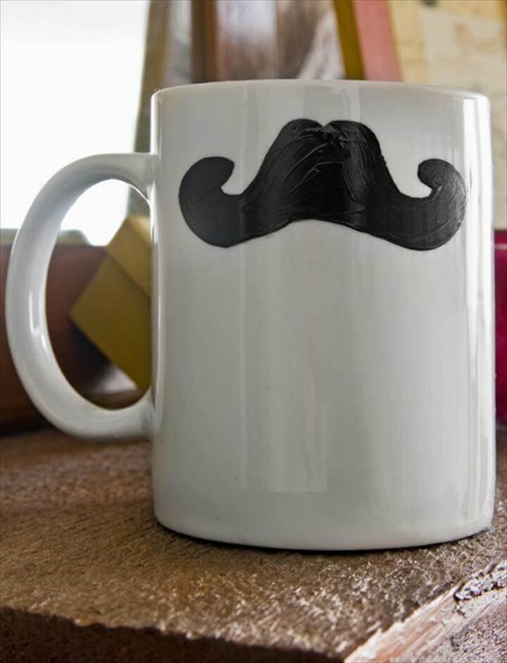 Moustache Coffee Mug