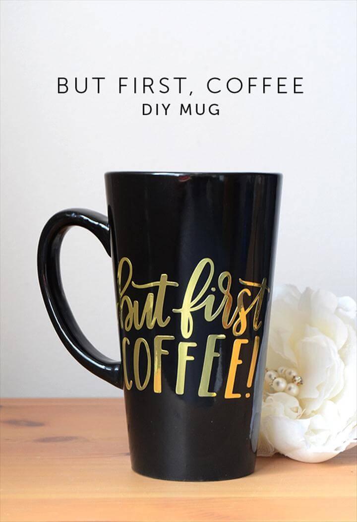 sparkling coffee mug