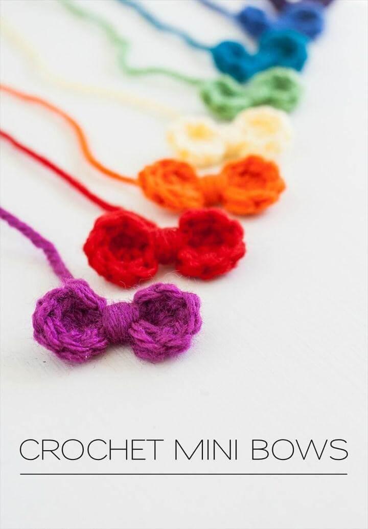rainbow sweet mini bows i