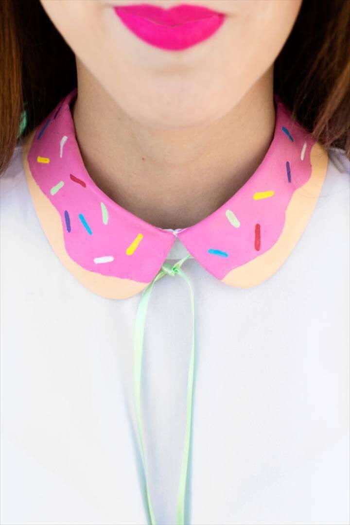 painted donut collar