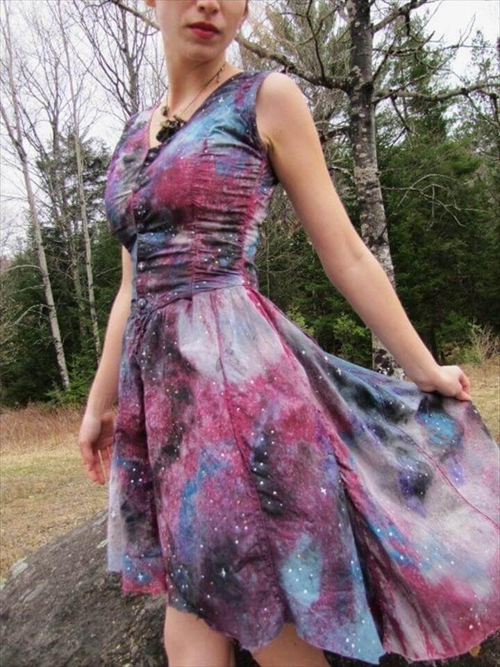 DIY Galaxy Dress