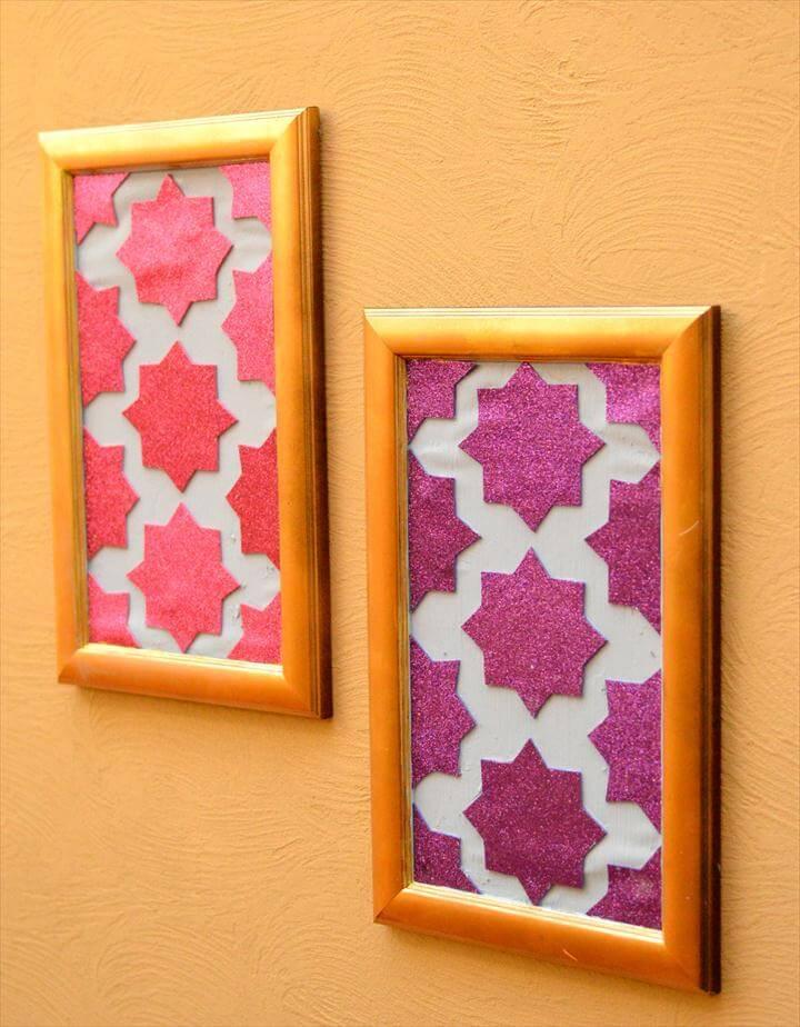 DIY Moroccan Wall Art