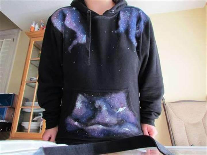 DIY Star Swirled Sweatshirts