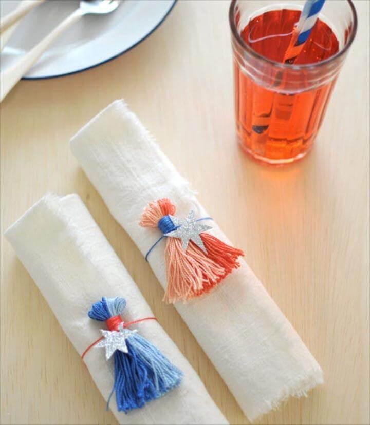 tassel napkin