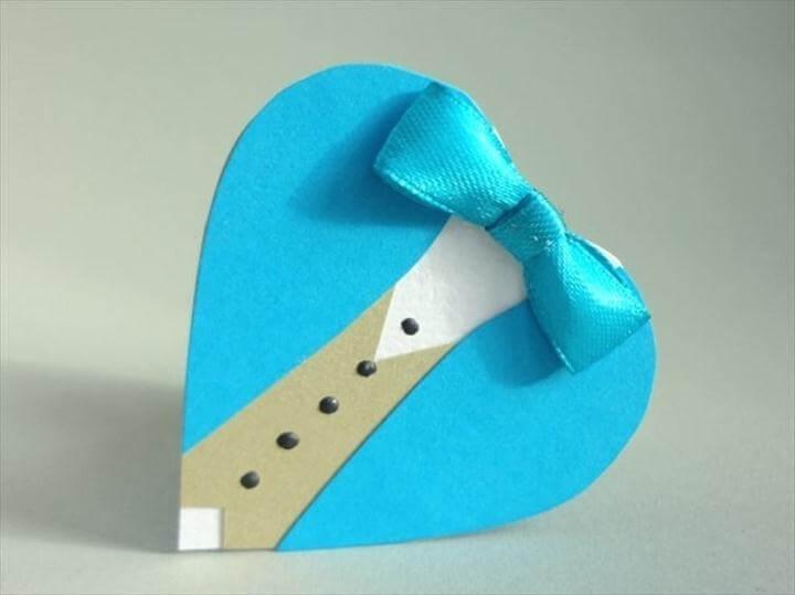 Gentleman Heart. Funny and romantic Valentine's Day idea for him