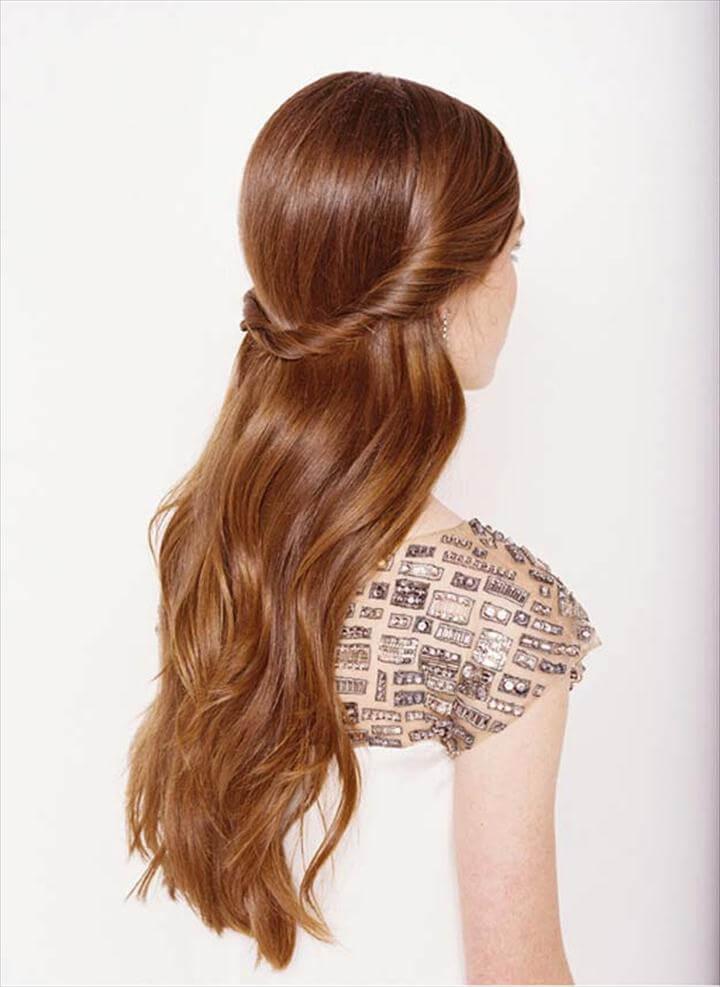 Half Up Half Down Wedding Hairstyle