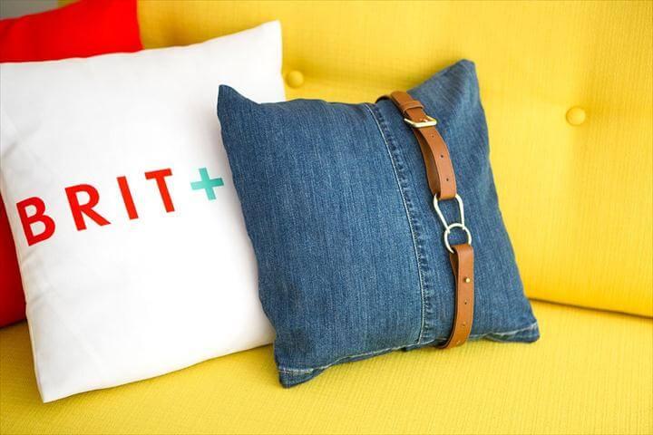 Upcycle Your Jeans into Pillows and Bags