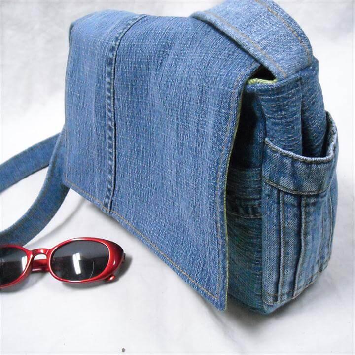 Tote Bag Out Of Jeans