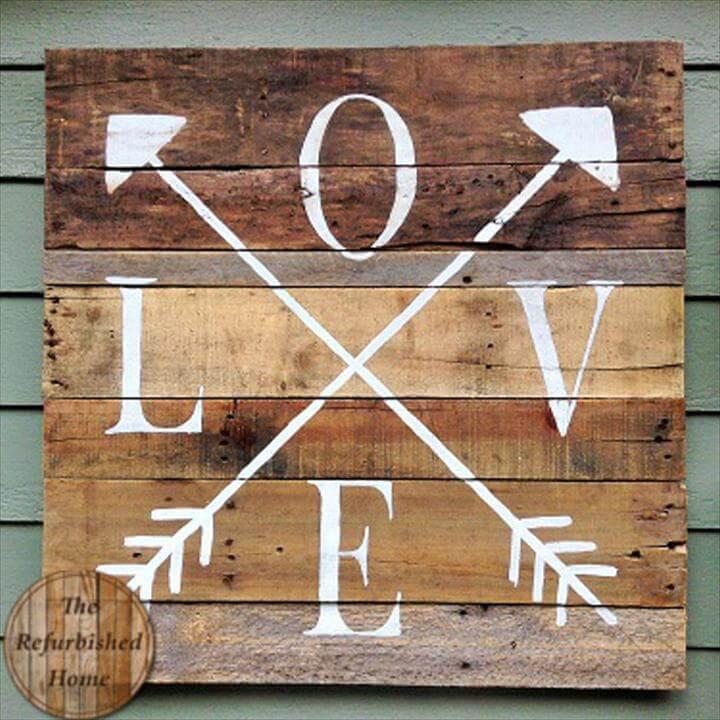 DIY Valentine’s Day and LOVE Signs