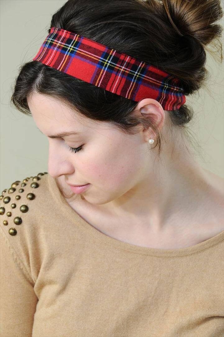 diy fabric headband