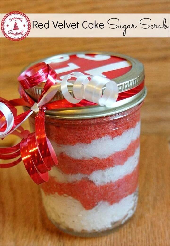 Red Velvet Cake Sugar Scrub