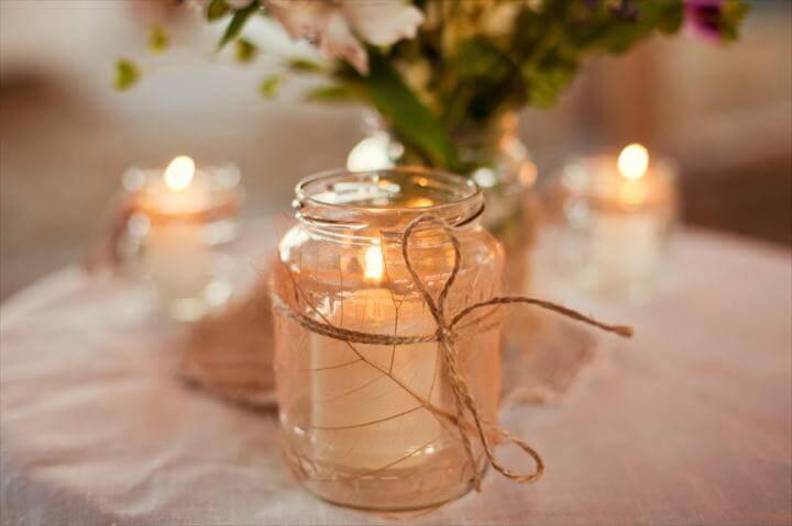 Scented Mason Jar Candles