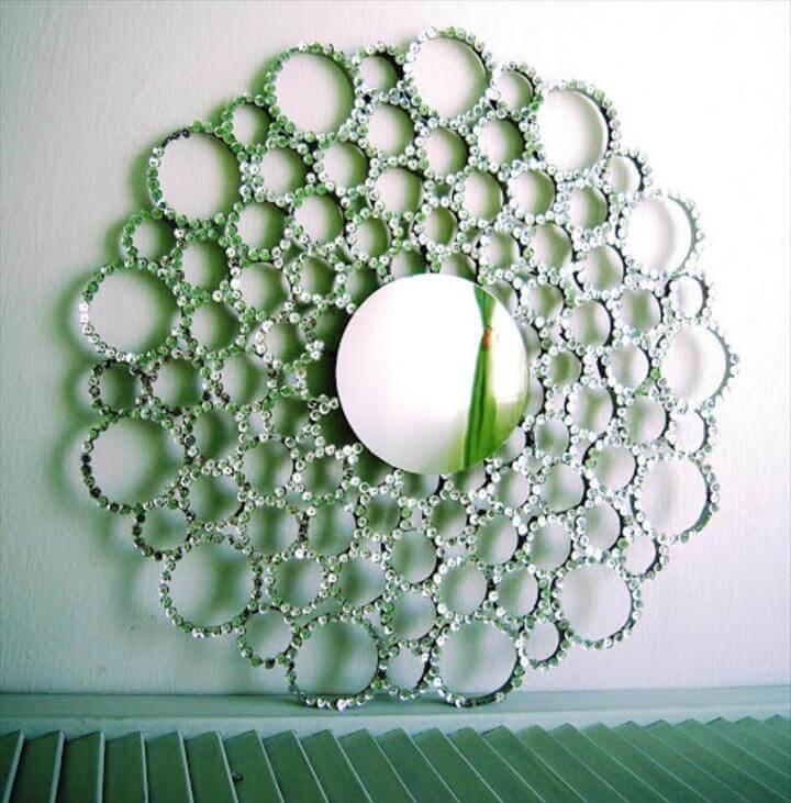 Sequin TB Roll Sunburst Mirror, DIY Decorative Mirrors